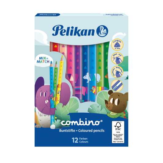 Pelikan - Pastelky Combino 12 ks