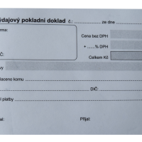 Doklad výdajový A6 pokladní