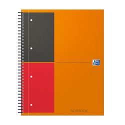 Oxford - Blok spirálový Oxford International Notebook A4+/80 listů, linkovaný