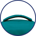 Oxford - Batoh školní Oxford 30 litrů, tyrkysová