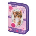 Herlitz - Plný penál Nylon,1 chlopeň Pretty Pets