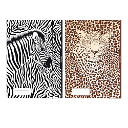 Herlitz - Desky s gumou A4 Animal Print, 3 chlopně