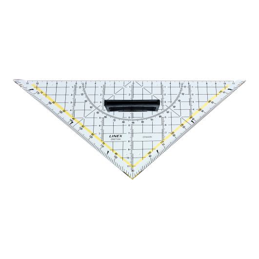 Linex - Pravítko trojúhelník LINEX 22 cm