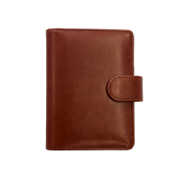 Obal na kroužkový diář a poznámkový blok A7, hnědý