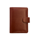 Obal na kroužkový diář a poznámkový blok A7, hnědý