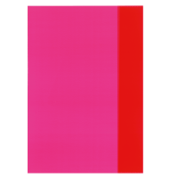 Obal na sešit A4/10, červený