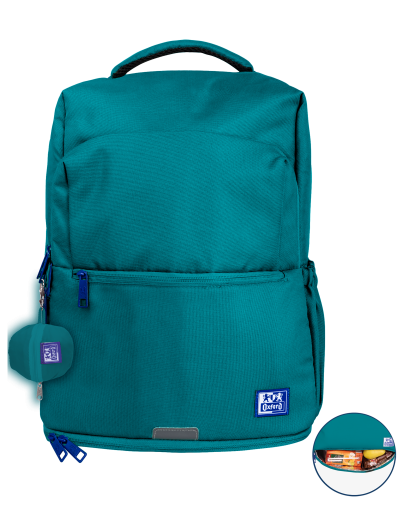 Oxford - Batoh školní Oxford 30 litrů, tyrkysová