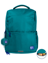 Oxford - Batoh školní Oxford 30 litrů, tyrkysová