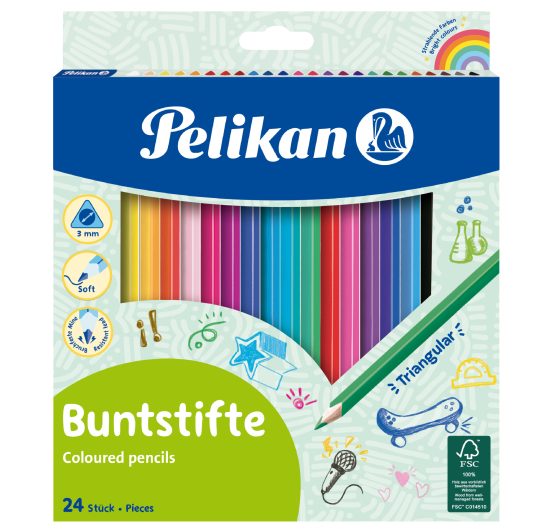 Pelikan - Pastelky 24 barev