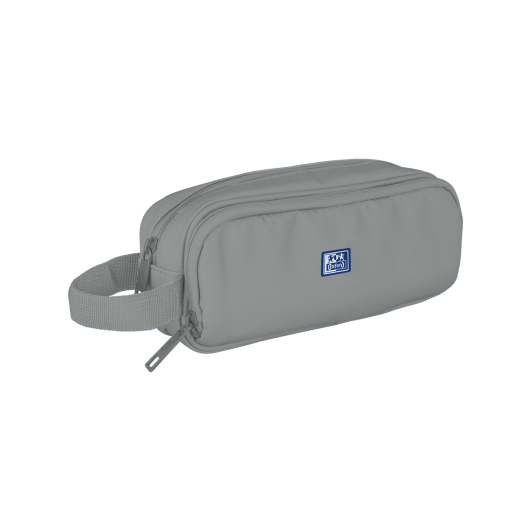 Oxford - Pouzdro dvojité Oxford šedé