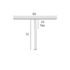 Unilux - Lampa stolní Unilux Strata černá