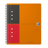 Blok spirálový Oxford International Activebook A5+/80 listlů, linkovaný.