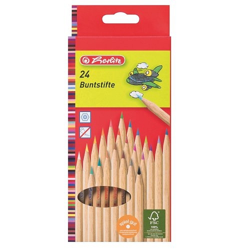 Herlitz - Pastelky 24 barev