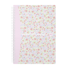 Oxford - Blok spirálový Oxford Floral B5/60 listů, linkovaný, mix