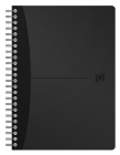Oxford - Blok spirálový Oxford Urban A5/50 listů, čtverečkovaný, mix