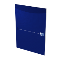 Blok poznámkový Oxford Essentials A4/50 listů čistý, modrý