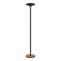 Lampa stojící Unilux Baly Bamboo černá