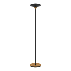 Unilux - Lampa stojící Unilux Baly Bamboo černá