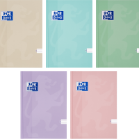 Kniha záznamní Oxford Touch Pastel A5/96 listů, linkovaná, mix