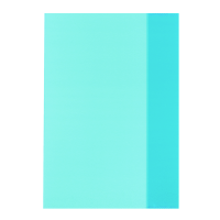 Obal na sešit A5/10, modrý