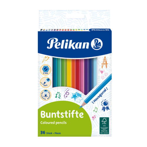 Pelikan - Pastelky 36 barev