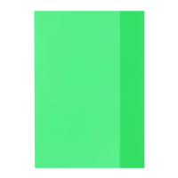 Obal na sešit A5/10, zelený