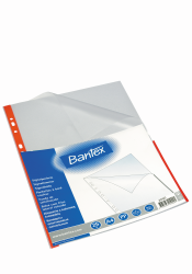 Bantex - Obal prospektový Bantex A4/25 ks, červený