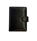 Obal na kroužkový diář a poznámkový blok A7, černý