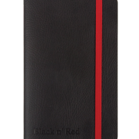 Zápisník Oxford Black n'Red Journal A6/72 listů, linkovaný
