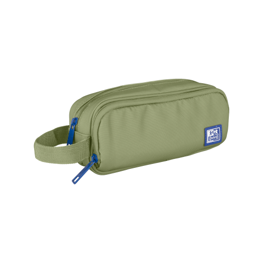 Oxford - Pouzdro dvojité Oxford zelené