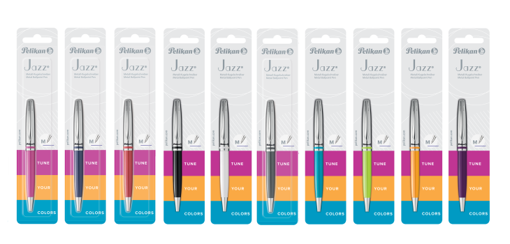 Pelikan - Pero kuličkové K35 mix Jazz Classic