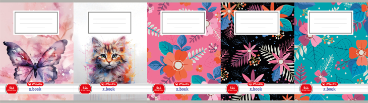 Herlitz - Sešit 544 motivový, mix holky