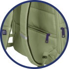 Oxford - Batoh školní Oxford 28 litrů, khaki