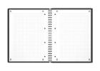 Oxford - Blok spirálový Oxford International Meetingbook  A4+/80 listů, čtverečkovaný