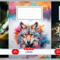 Sešit 544 motivový, mix kluci