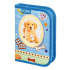 Herlitz - Plný penál Nylon,1 chlopeň Pretty Pets