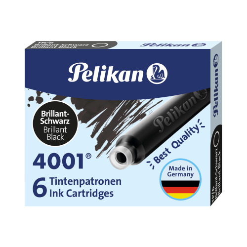 Pelikan - Bombičky inkoustové briliantní černá