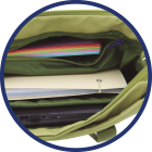 Oxford - Taška na rameno Oxford khaki