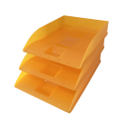 Herlitz - Zásuvka odkládací oranžová, transparentní