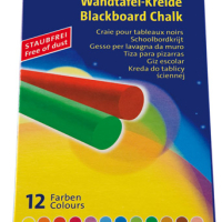 Školní křída Pelikan 12 ks, barevná