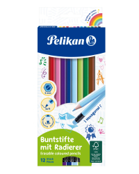 Pelikan - Pastelky gumovatelné 12ks