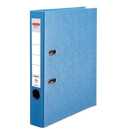 Herlitz - Pořadač A4/5 cm, světle modrý